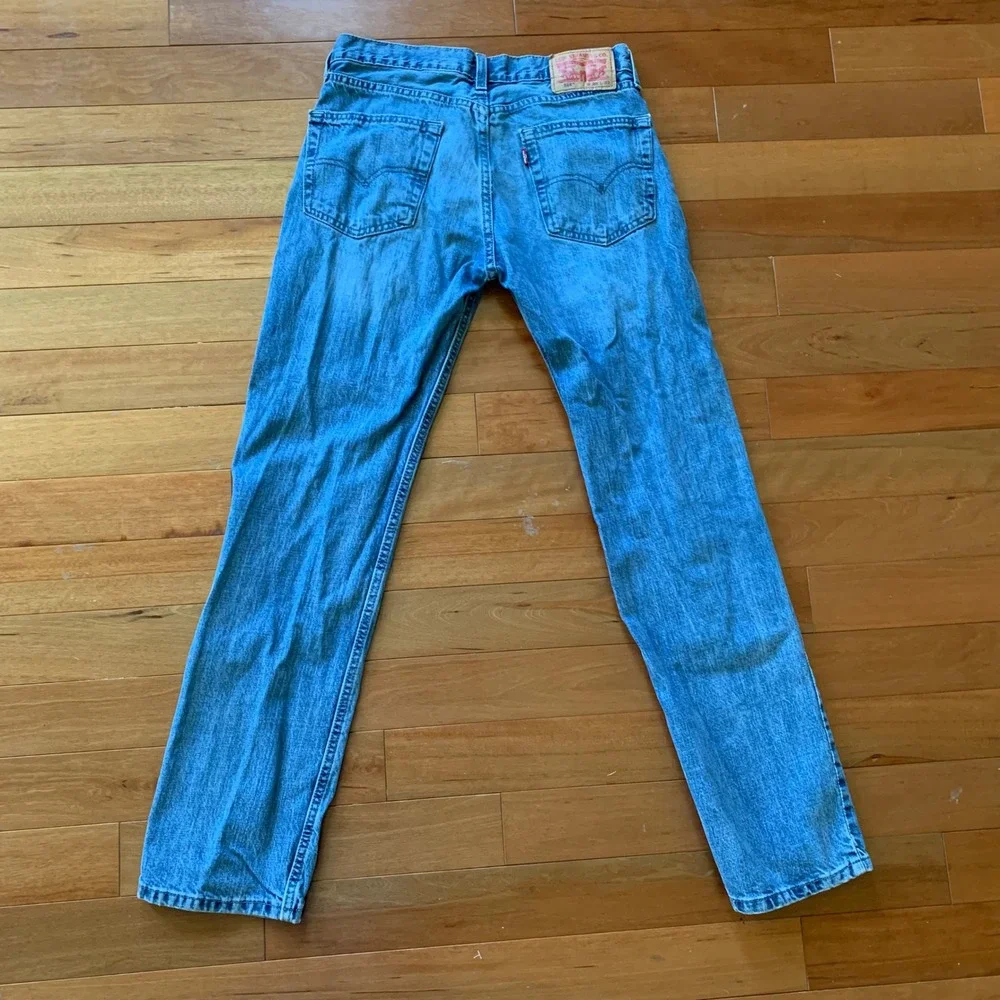 Levis 514 Straight Fit Jeans Mens 30x32 Medium Wash‎ Blue Denim Pants